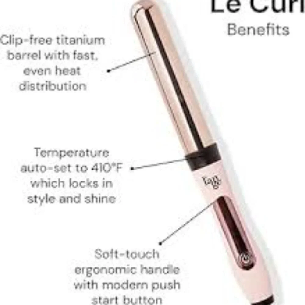 L'ange Hair Le Curl Titanium Curling Wand